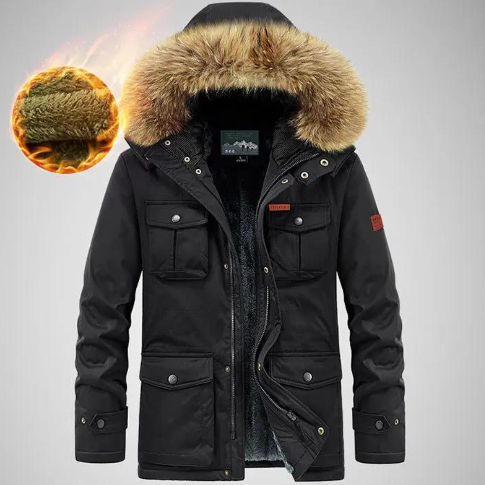 Veste imperméable et coupe-vent NICKOLAS – Idéale pour l’hiver et les activités en plein air