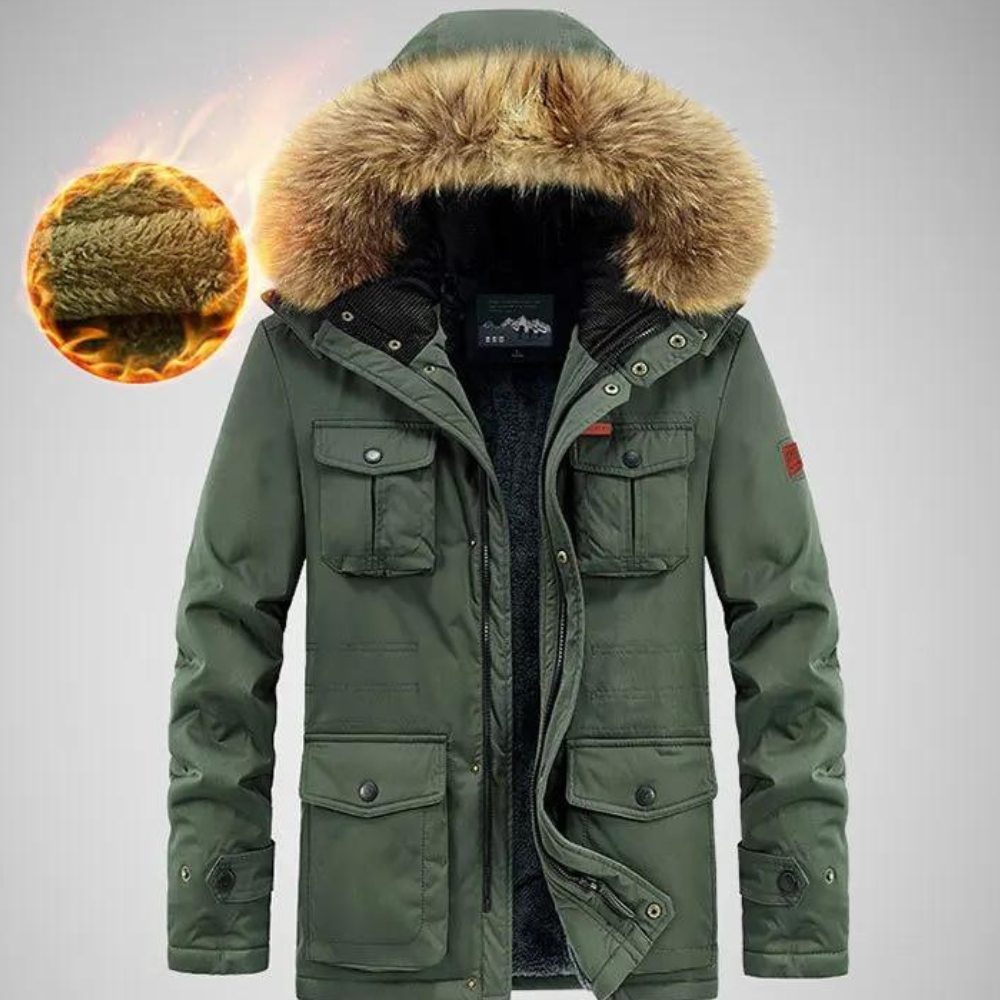 Veste imperméable et coupe-vent NICKOLAS – Idéale pour l’hiver et les activités en plein air