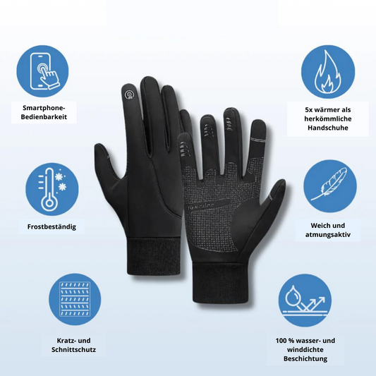 Gants Wenders Thermiques Imperméables - Tactiles Smartphone - Accessoire Hiver Unisexe