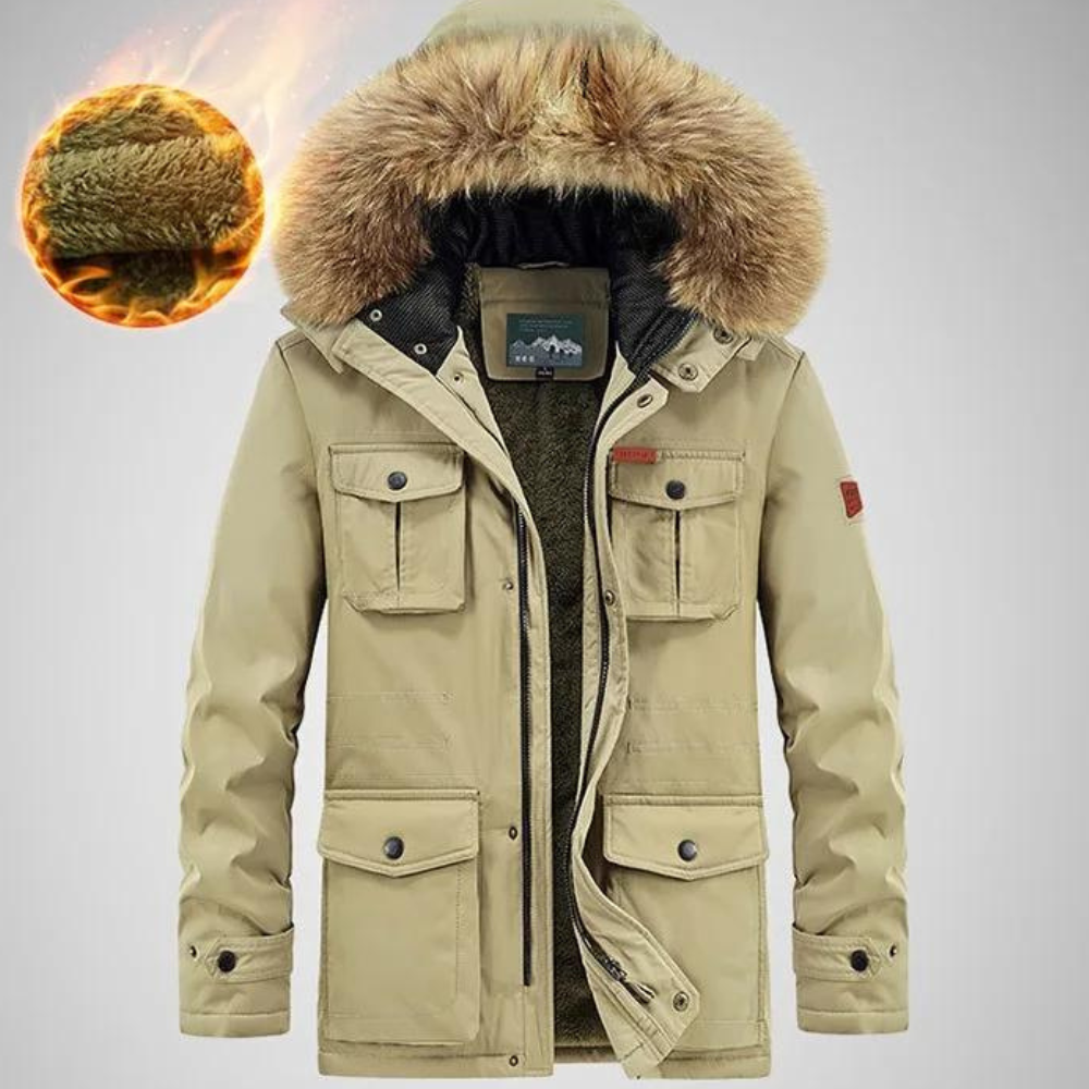 Veste imperméable et coupe-vent NICKOLAS – Idéale pour l’hiver et les activités en plein air