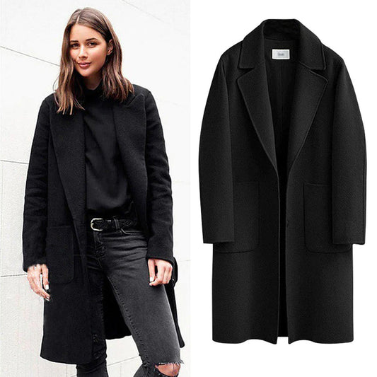 DANA - Manteau Long Élégant et Confortable pour Femmes