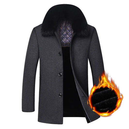 Manteau d'Hiver en Laine - LUDOVIC