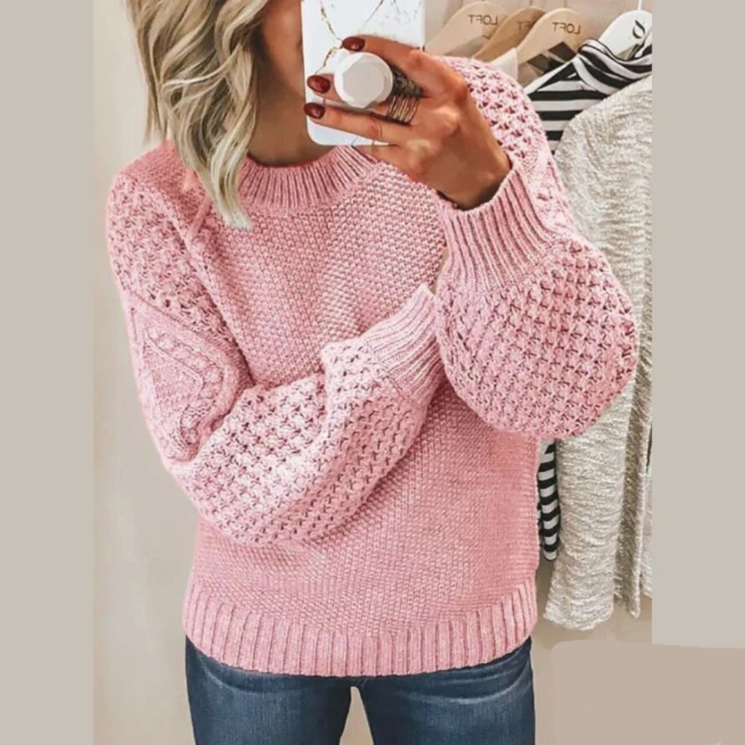 Pull en Tricot Doux Emily™ - Élégance et Chaleur pour l'Hiver