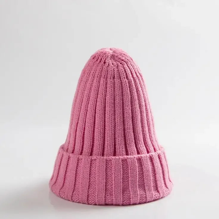 Bonnet Chaud d'Hiver pour Femme - Chapeau Tricoté avec Col Montant - Accessoire Mode Hiver Protection du Cou