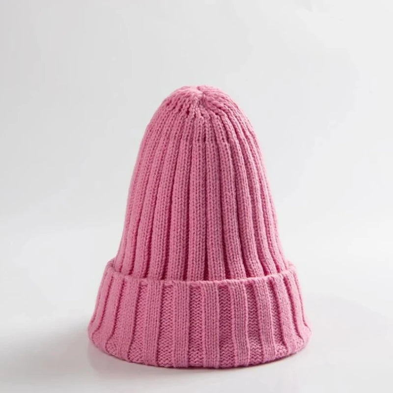 Bonnet Chaud d'Hiver pour Femme - Chapeau Tricoté avec Col Montant - Accessoire Mode Hiver Protection du Cou