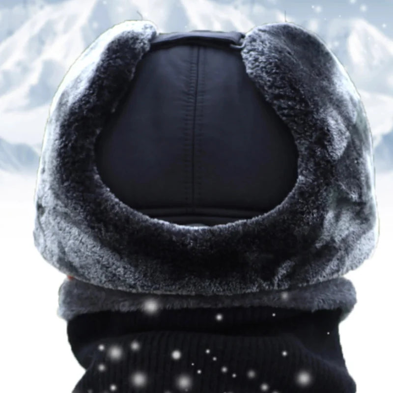 Bonnet d'Hiver Thermique avec Cache-Oreilles - Protection Ultime pour Activités en Plein Air