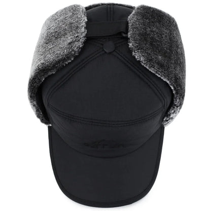 Bonnet d'Hiver Thermique avec Cache-Oreilles - Protection Ultime pour Activités en Plein Air