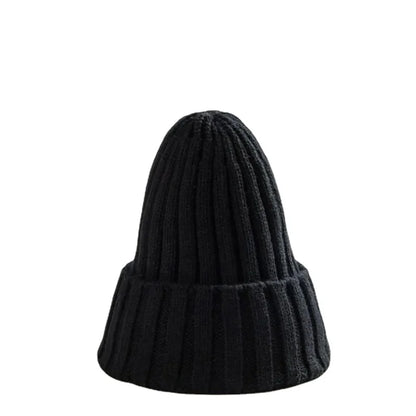 Bonnet Chaud d'Hiver pour Femme - Chapeau Tricoté avec Col Montant - Accessoire Mode Hiver Protection du Cou