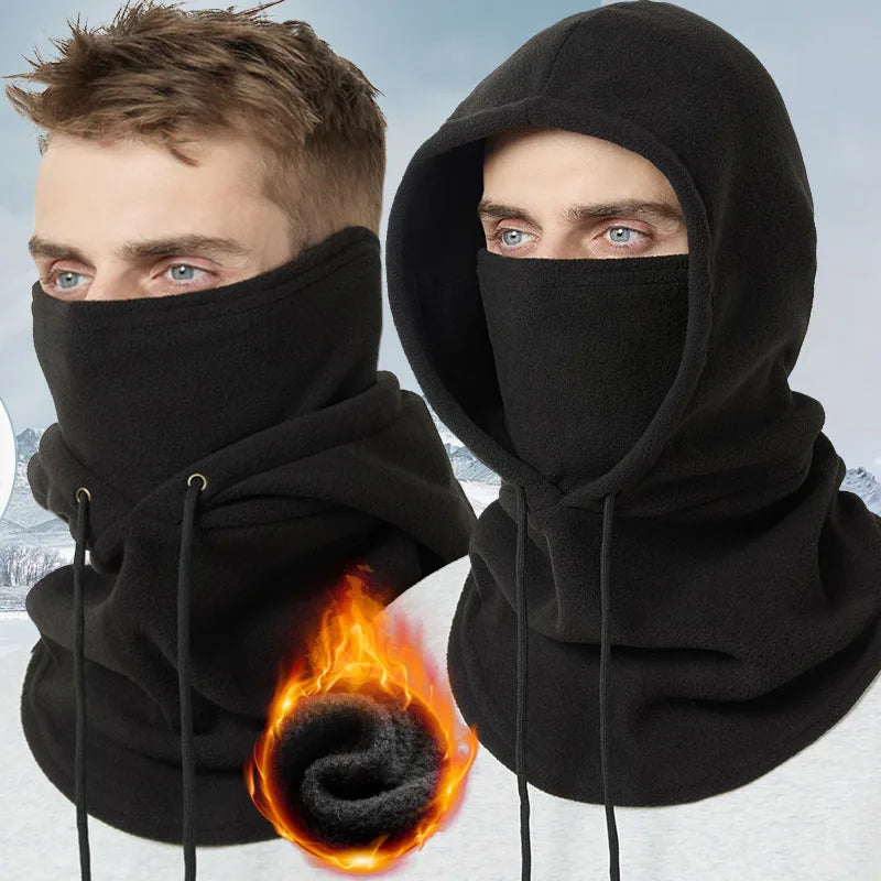 Cagoule Polaire Ajustable 2024 - Protection Thermique Intégrale Visage et Cou