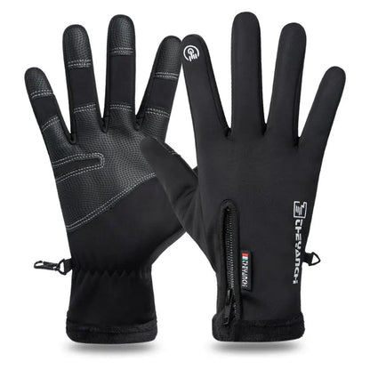 Gants Hiver Thermiques Tactiles - Gants Sport Imperméables pour Ski et Running - Protection Grand Froid