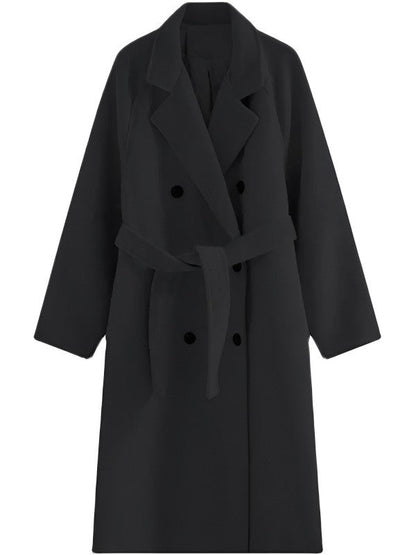 Manteau MADEA™ - Manteau Long Femme Classique avec Col