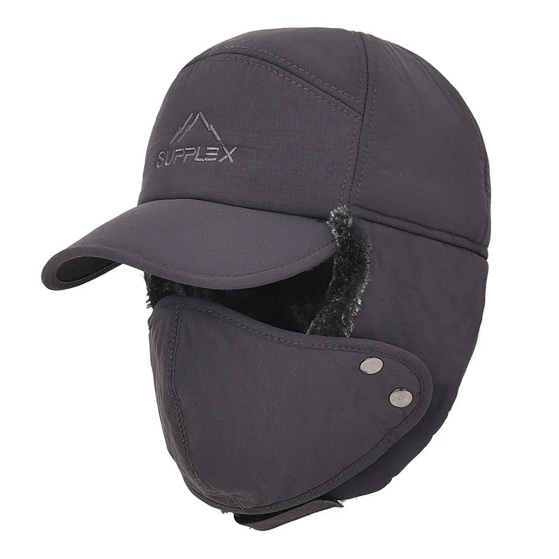 Bonnet d'Hiver Thermique avec Cache-Oreilles - Protection Ultime pour Activités en Plein Air