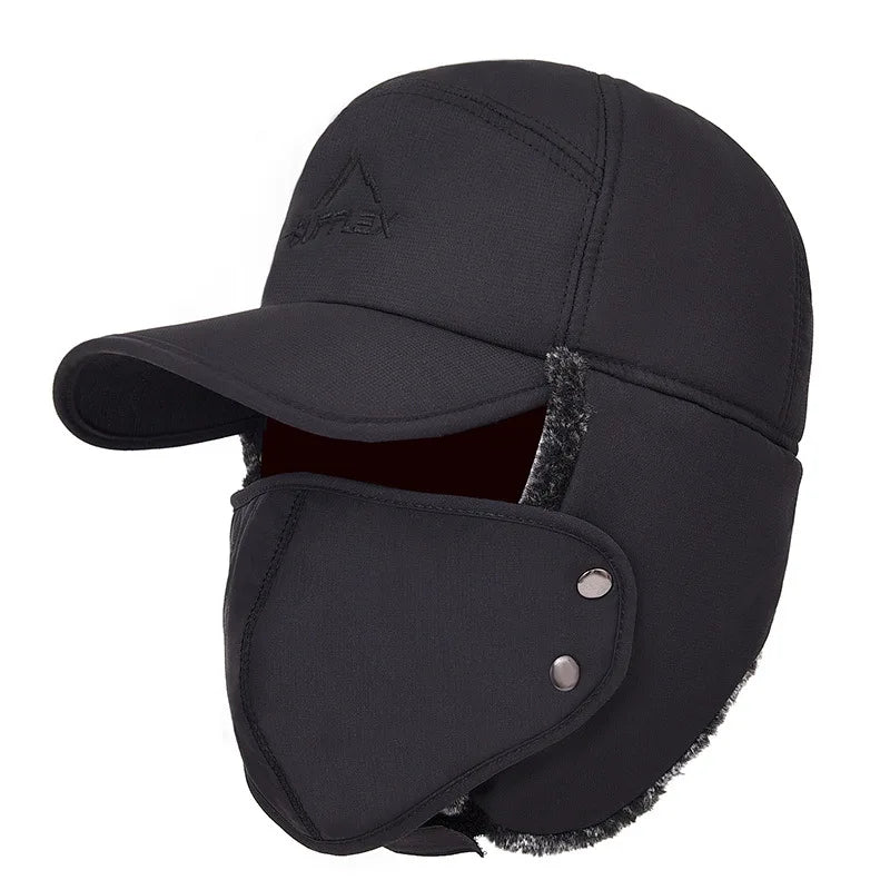 Bonnet d'Hiver Thermique avec Cache-Oreilles - Protection Ultime pour Activités en Plein Air