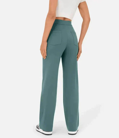 Pantalon Virginia Taille Haute - Pantalon Stretch Élégant et Confortable - Style Casual Chic